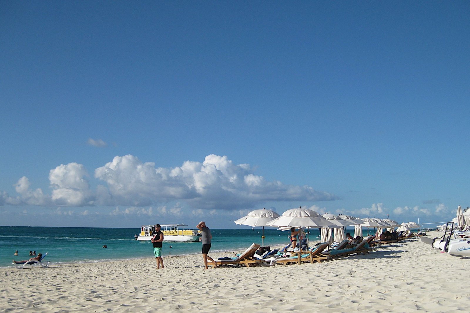 Turks and Caicos — white sand and turquoise water